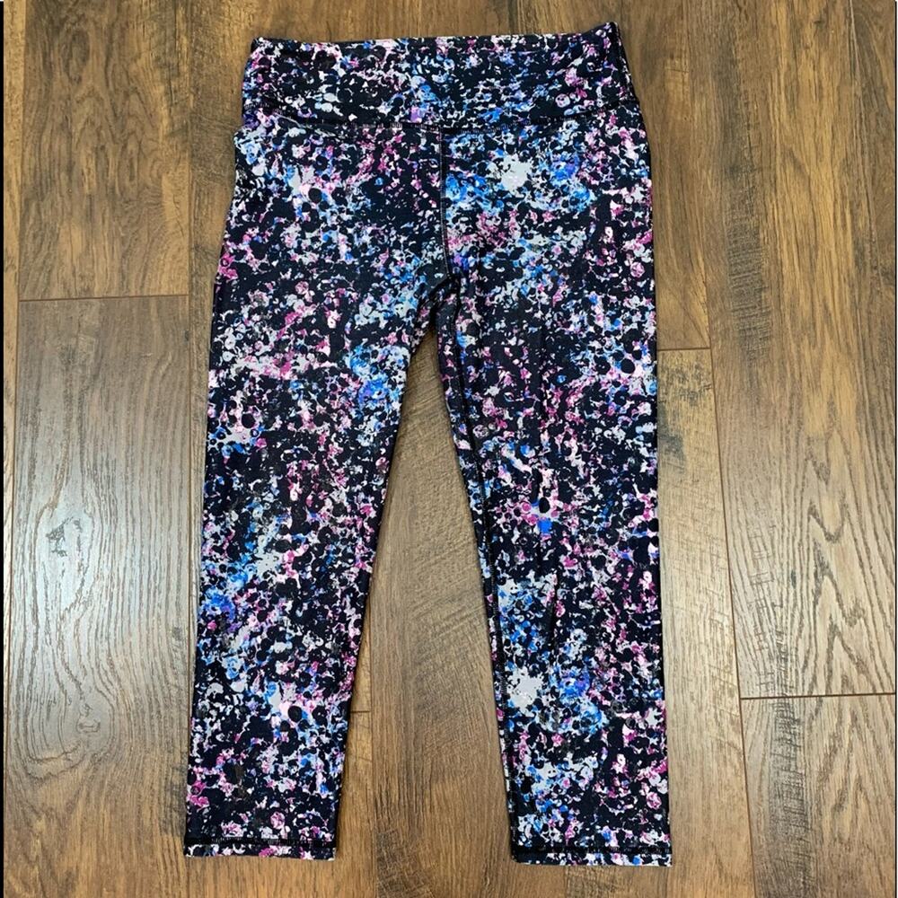 Fabletics Salar Capri In Metallic Pebble Leggings - image 2